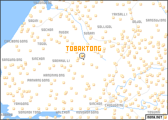 map of Tobak-tong