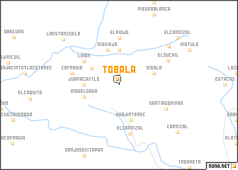 map of Tobalá