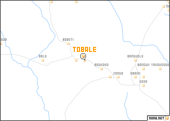 map of Tobalé