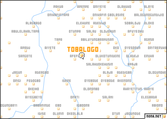 map of Tobalogo