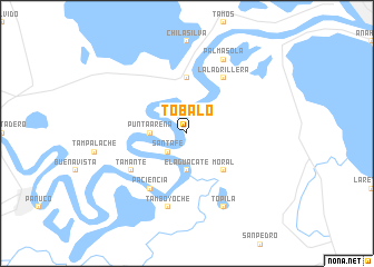 map of Tobaló