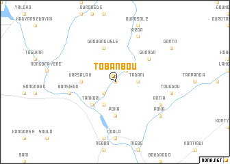 map of Tobanbou
