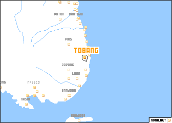 map of Tobang