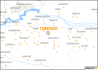 map of Tobanieri