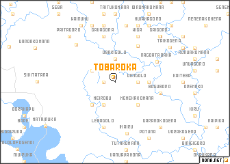 map of Tobaroka