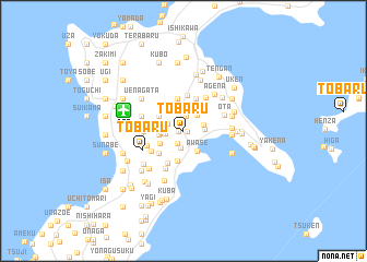 map of Tōbaru