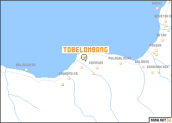map of Tobelombang