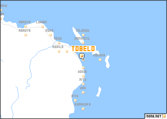 map of Tobelo