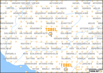 map of Tobel