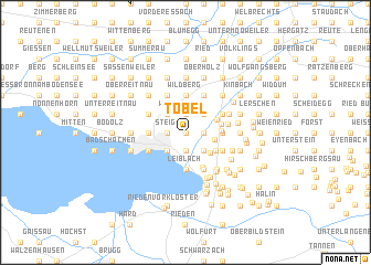 map of Tobel