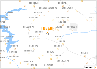 map of Tobenki