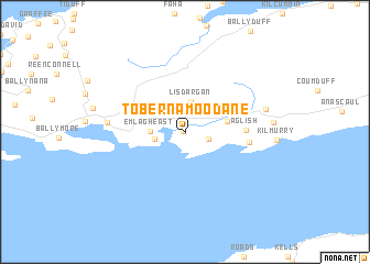 map of Tobernamoodane