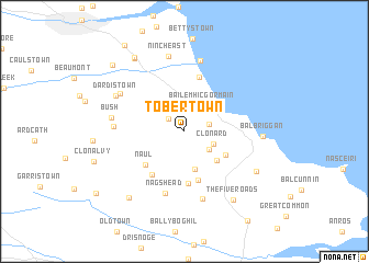 map of Tobertown