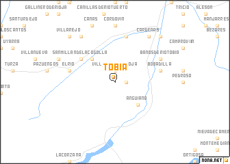 map of Tobía