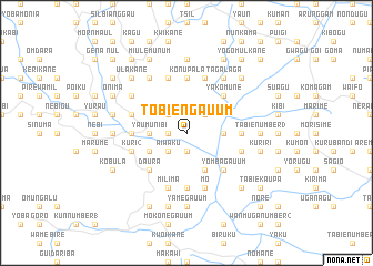 map of Tobiengau\