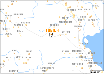 map of Tobila