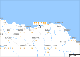 map of Tobinam