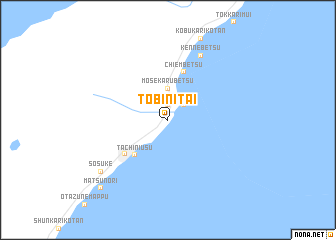 map of Tobinitai