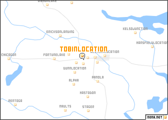 map of Tobin Location