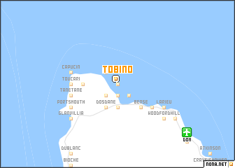 map of Tobino