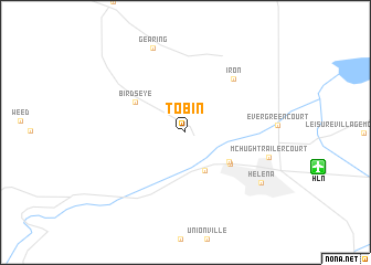 map of Tobin