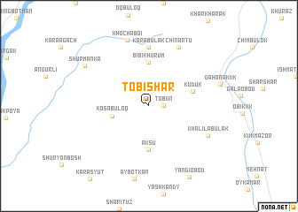 map of Tobi-Shar