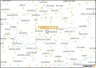 map of Tobogizizu