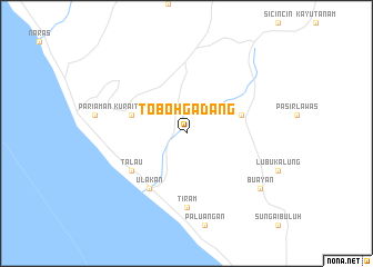 map of Tobohgadang