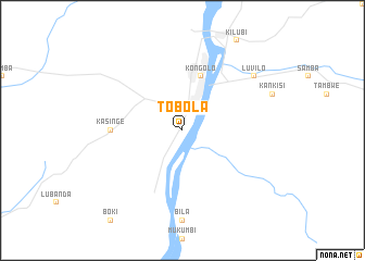 map of Tobola