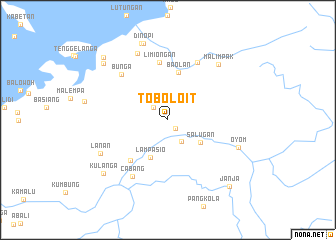 map of Toboloit