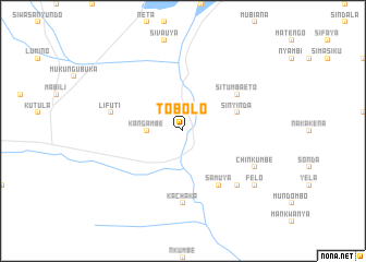 map of Tobolo