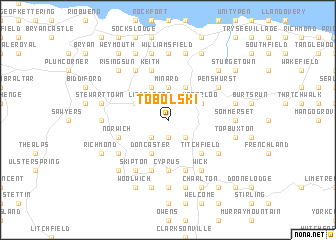 map of Tobolski