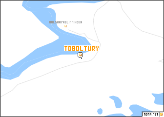 map of Toboltury