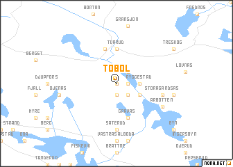 map of Tobol