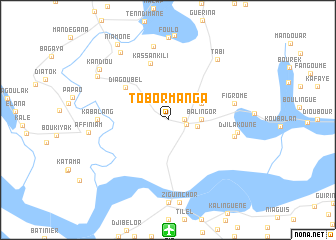 map of Tobor Manga