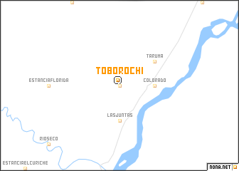 map of Toborochi