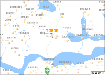 map of Tobor
