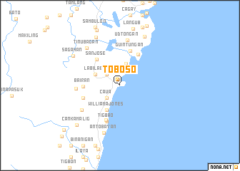 map of Toboso
