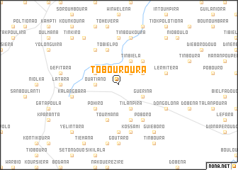 map of Tobouroura