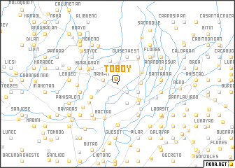 map of Toboy