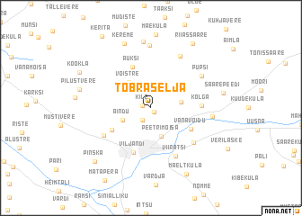 map of Tobraselja