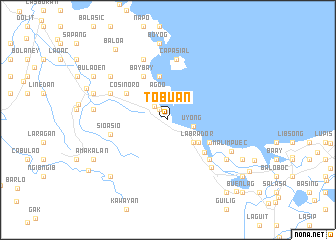 map of Tobuan