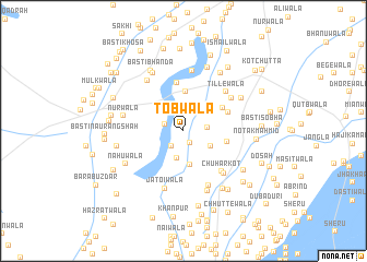 map of Tobwāla