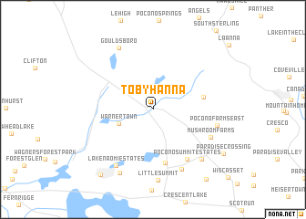 map of Tobyhanna