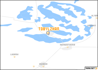 map of Tobylzhan