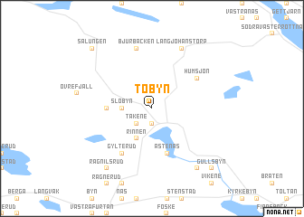 map of Tobyn