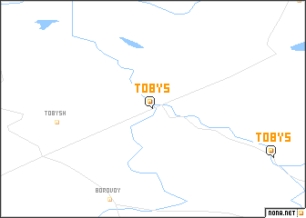 map of Tobys\