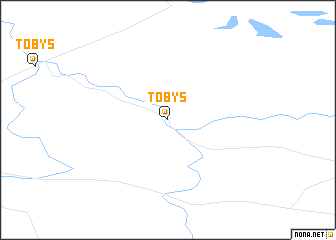 map of Tobys\