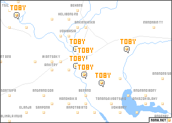 map of Toby