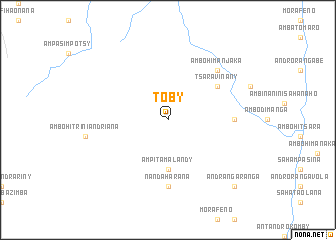 map of Toby